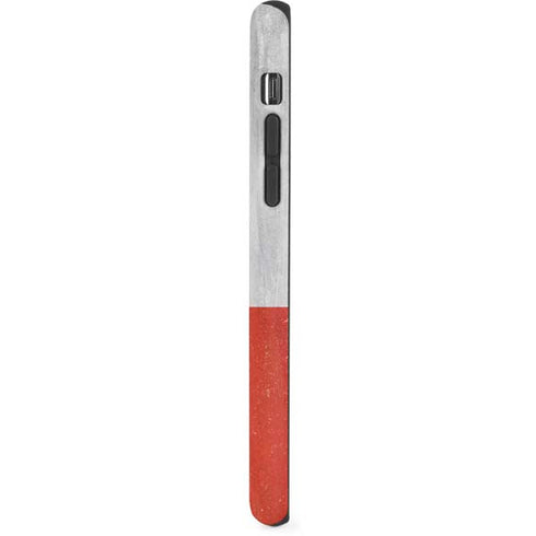 Poland Flag Distressed iPhone X Pro Case