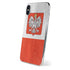 Poland Flag Distressed iPhone X Skin