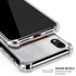 Poland Flag Distressed iPhone XR Clear Case