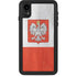 Poland Flag Distressed iPhone XR Waterproof Case