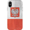 Poland Flag Distressed iPhone XS Pro Case