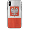 Poland Flag Distressed iPhone XS Skin