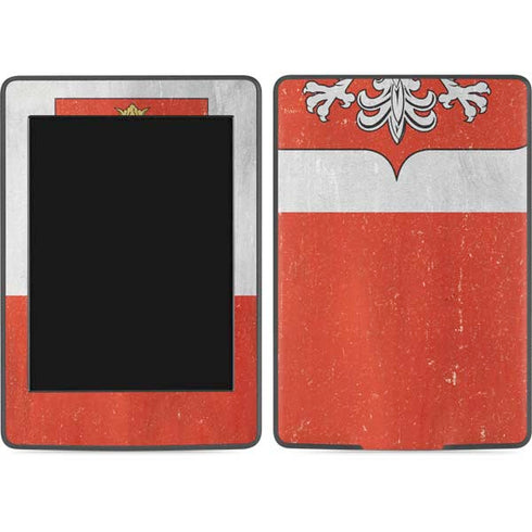 Poland Flag Distressed Amazon Kindle Skin