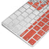 Poland Flag Distressed Magic Keyboard Skin