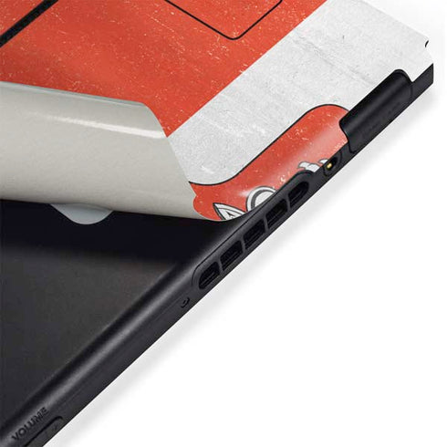 Poland Flag Distressed Nintendo Switch Bundle Skin