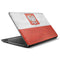 Poland Flag Distressed HP Notebook Skin
