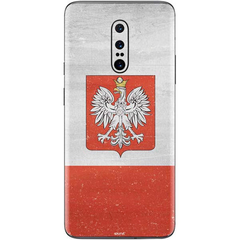 Poland Flag Distressed OnePlus 7 Pro Skin