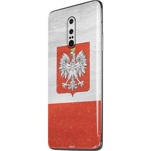 Poland Flag Distressed OnePlus 7 Pro Skin