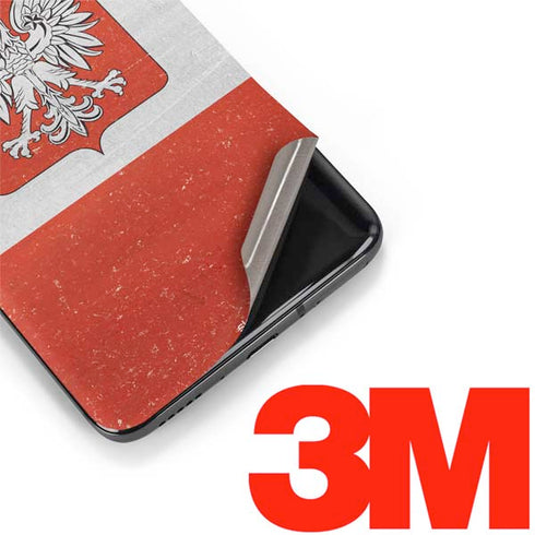 Poland Flag Distressed OnePlus 7 Pro Skin