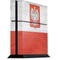 Poland Flag Distressed PS4 Console Skin