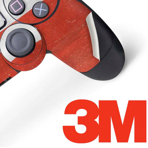 Poland Flag Distressed PS4 Controller Skin