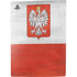 Poland Flag Distressed PS5 Digital Edition Console Skin