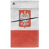 Poland Flag Distressed PS5 Slim Disk Bundle Skin