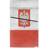 Poland Flag Distressed PS5 Slim Digital Edition Bundle Skin