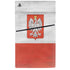 Poland Flag Distressed PS5 Slim Digital Edition Console Skin