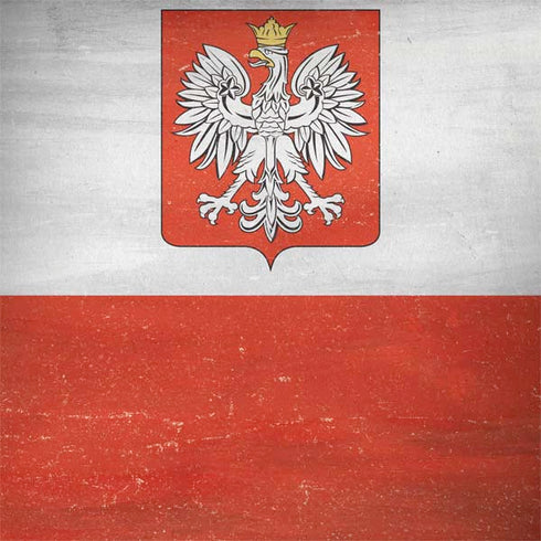 Poland Flag Distressed Surface Book 2 15in Skin