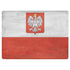 Poland Flag Distressed Surface Laptop 2 Skin