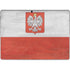 Poland Flag Distressed Surface Pro 9 Skin