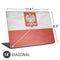 Poland Flag Distressed Universal Laptop 14in (11.4 x 8.2in) Skin