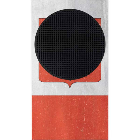 Poland Flag Distressed Xbox Series S Bundle Skin