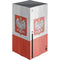 Poland Flag Distressed Xbox Series X Console Skin