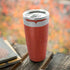 Poland Flag Distressed Yeti 20oz Tumbler Skin