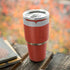 Poland Flag Distressed Yeti 30oz Rambler Tumbler Skin