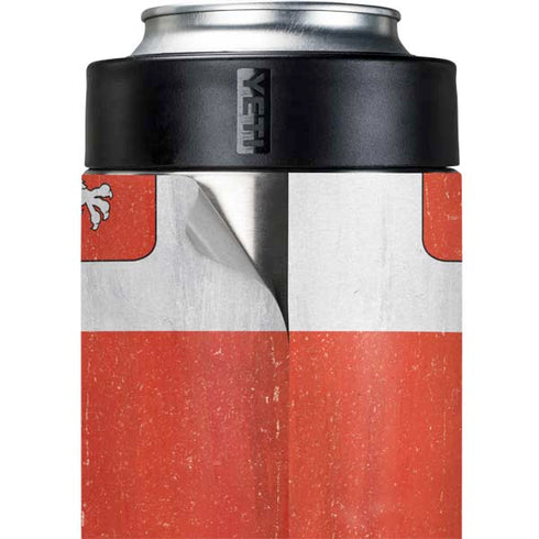 Poland Flag Distressed Yeti Colster Can Insulator Skin