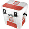 Poland Flag Distressed YETI Roadie 24 Hard Cooler Skin