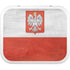 Poland Flag Distressed YETI Roadie 24 Hard Cooler Skin
