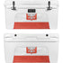 Poland Flag Distressed YETI Tundra 65 Hard Cooler Skin