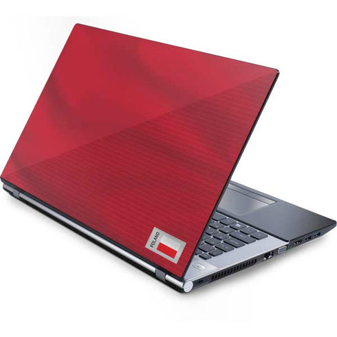 Poland Soccer Flag Generic Laptop Skin