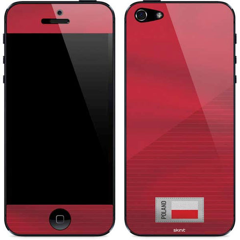 Poland Soccer Flag iPhone 5/5s/5SE Skin