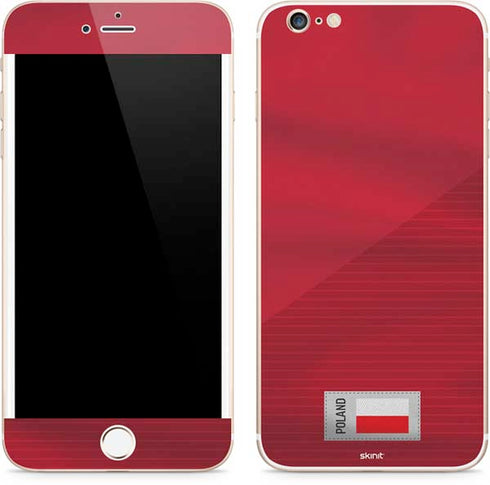Poland Soccer Flag iPhone 6/6s Plus Skin