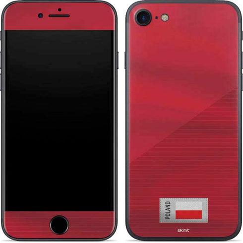 Poland Soccer Flag iPhone 7 Skin