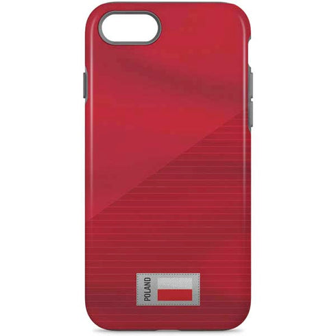 Poland Soccer Flag iPhone 8 Pro Case