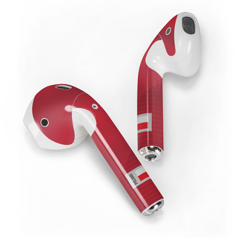 Poland Soccer Flag Apple AirPods 2 Skin
