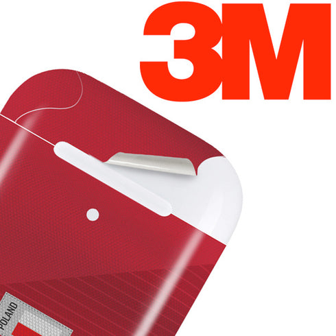 Poland Soccer Flag Apple AirPods 2 Skin