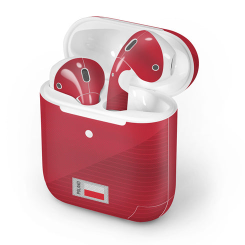 Poland Soccer Flag Apple AirPods 2 Skin