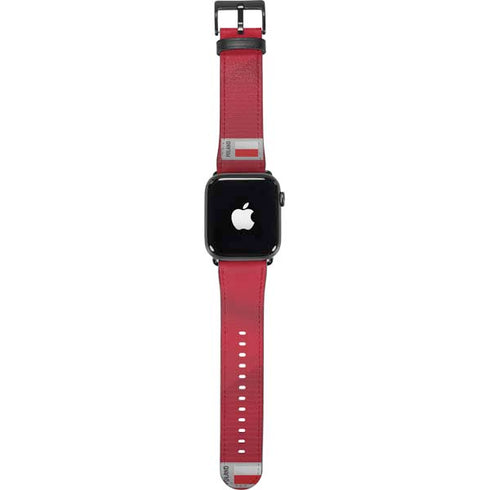 Poland Soccer Flag Apple Watch Band 42-44mm
