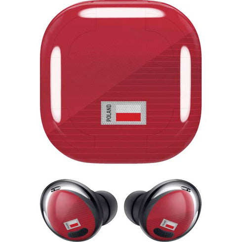 Poland Soccer Flag Galaxy Buds Pro Skin