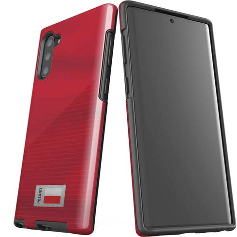 Poland Soccer Flag Galaxy Note 10 Pro Case