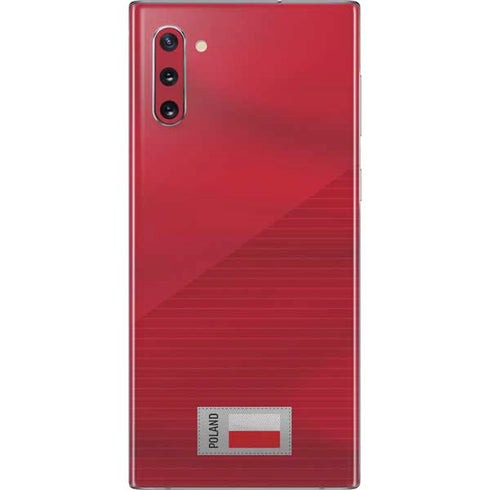 Poland Soccer Flag Galaxy Note 10 Skin