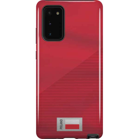 Poland Soccer Flag Galaxy Note20 5G Pro Case