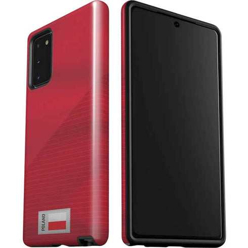 Poland Soccer Flag Galaxy Note20 5G Pro Case