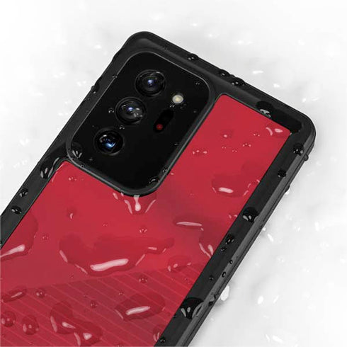 Poland Soccer Flag Galaxy Note20 Ultra 5G Waterproof Case