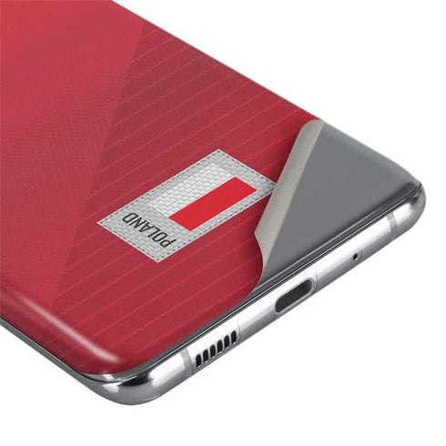 Poland Soccer Flag Galaxy S20 Ultra 5G Skin
