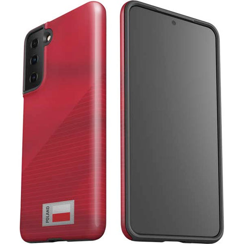Poland Soccer Flag Galaxy S21 Plus 5G Pro Case