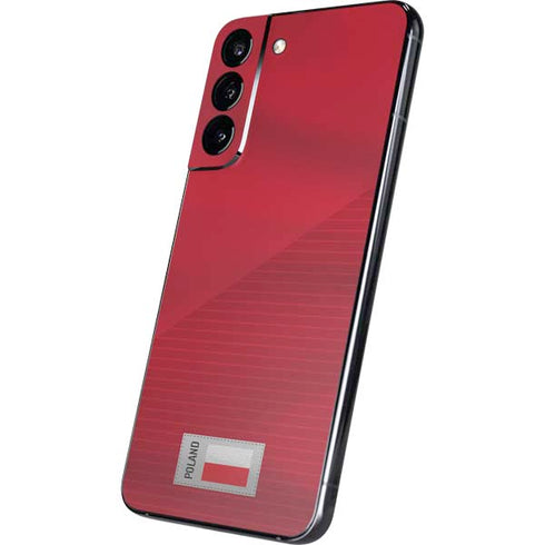 Poland Soccer Flag Galaxy S22 Plus Skin