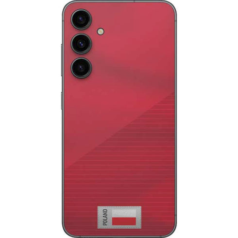 Poland Soccer Flag Galaxy S23 FE Skin